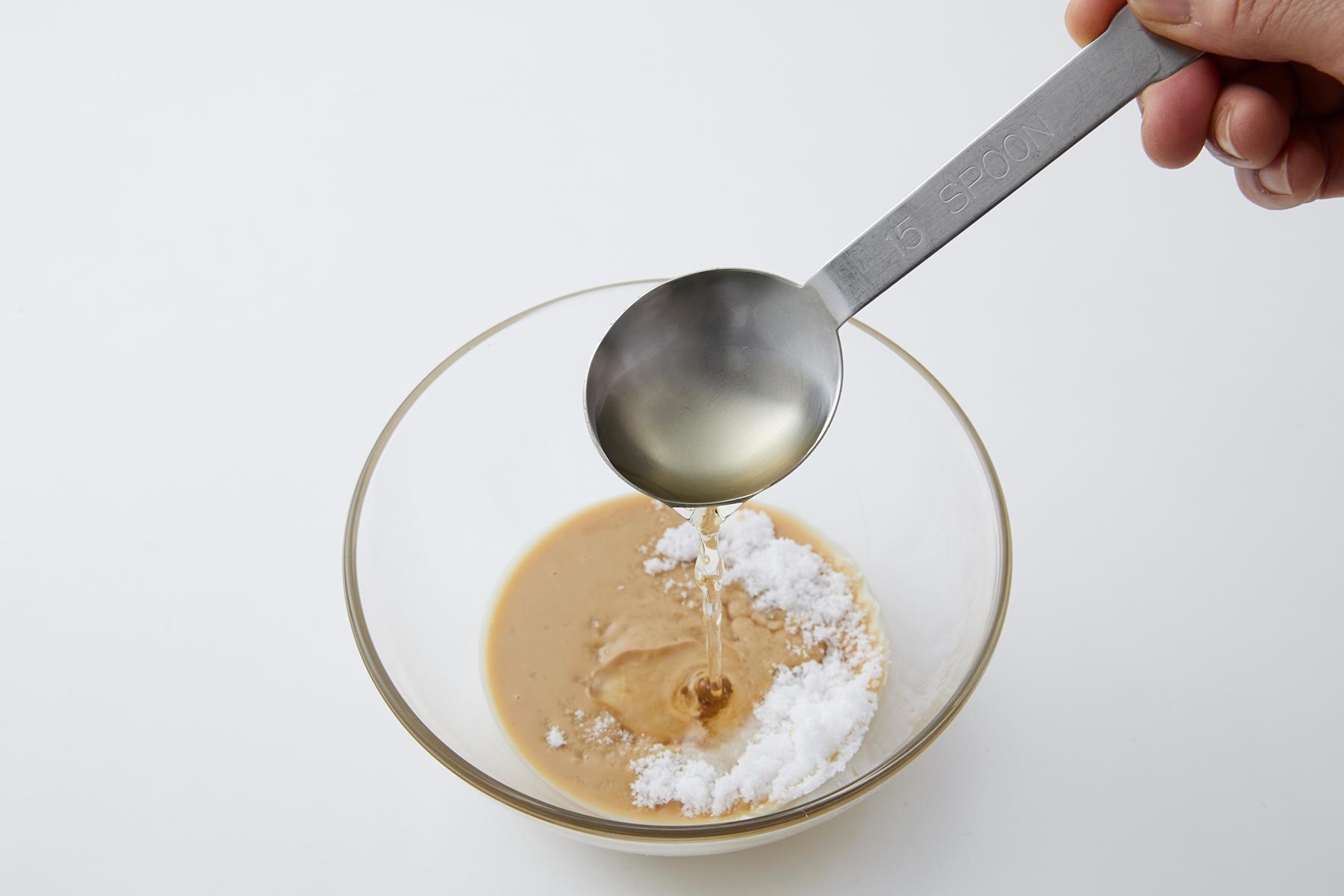 胡麻だれをつくる