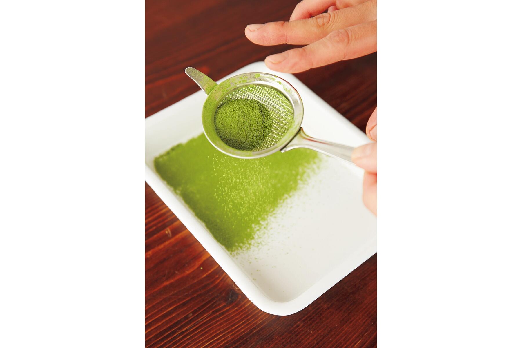 抹茶きな粉をつくる