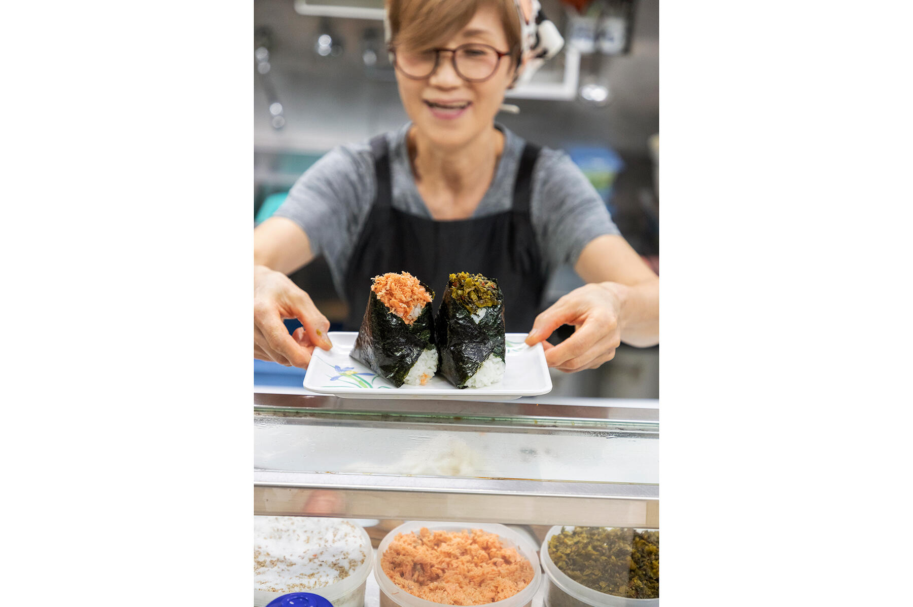 東京・大塚「ぼんご」のおにぎり