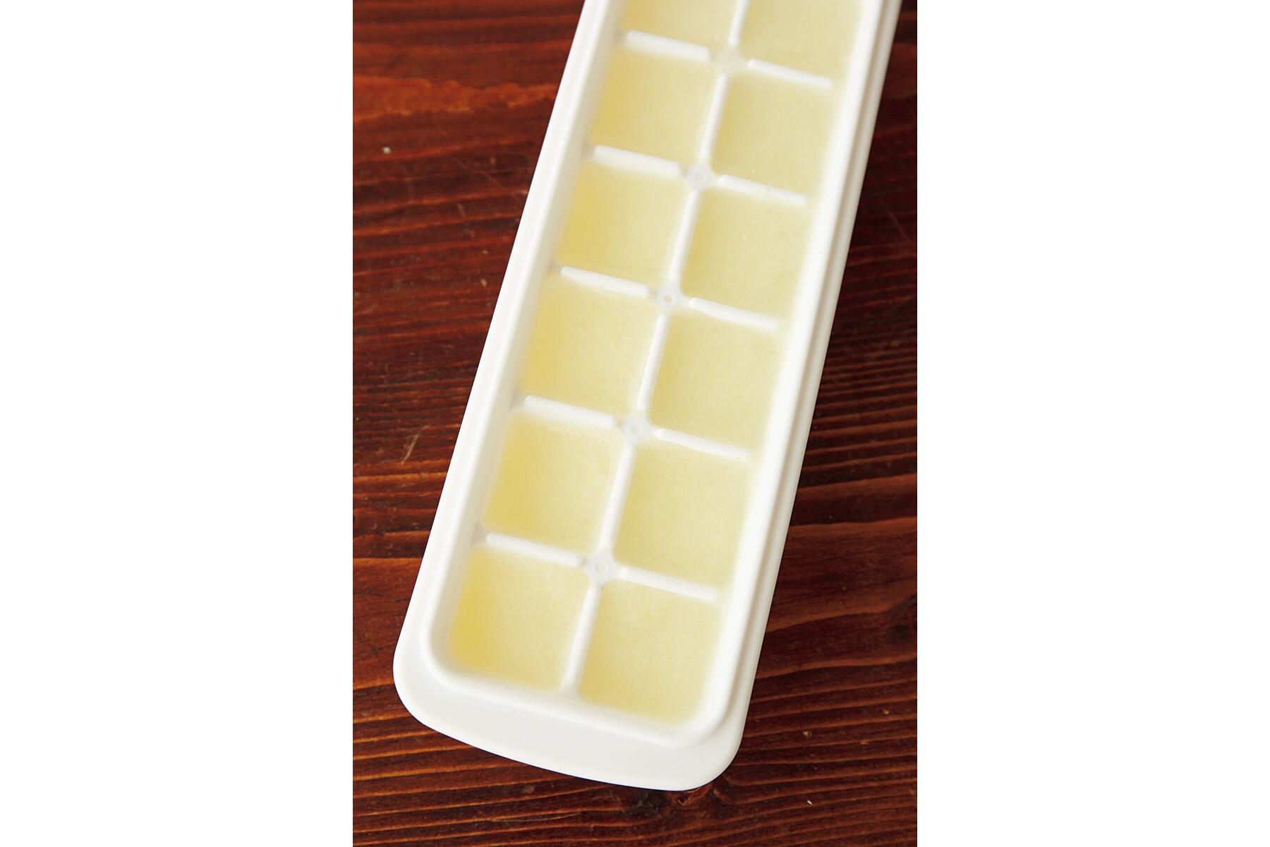 “牛乳氷”をつくる