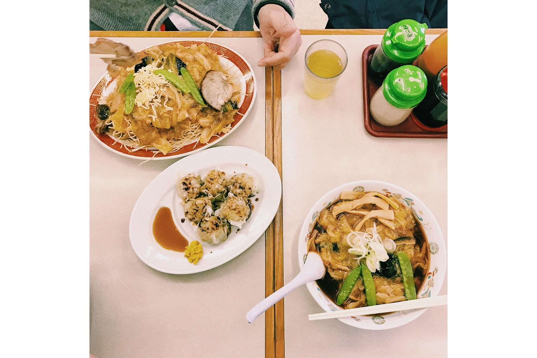 長野・権堂「いむらや」の焼きそばとシュウマイ
