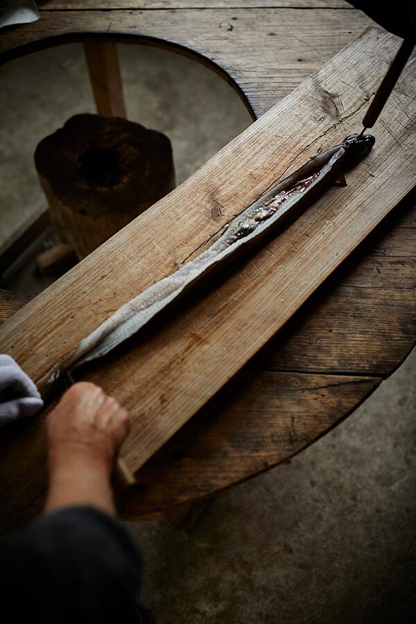 宮崎の山の中のうなぎ