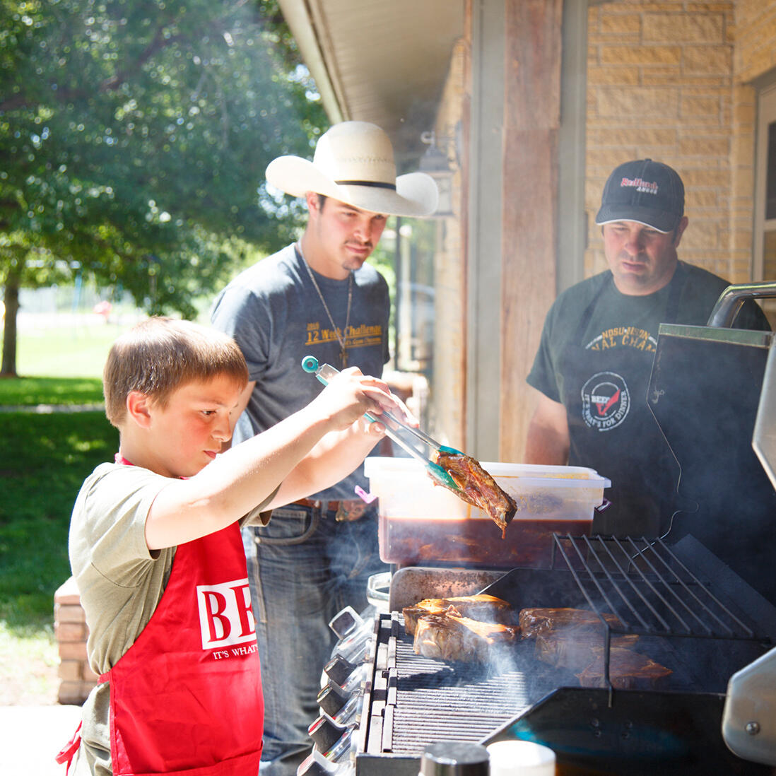 アメリカ・ワイオミング「Y-6 RANCH」のステーキ