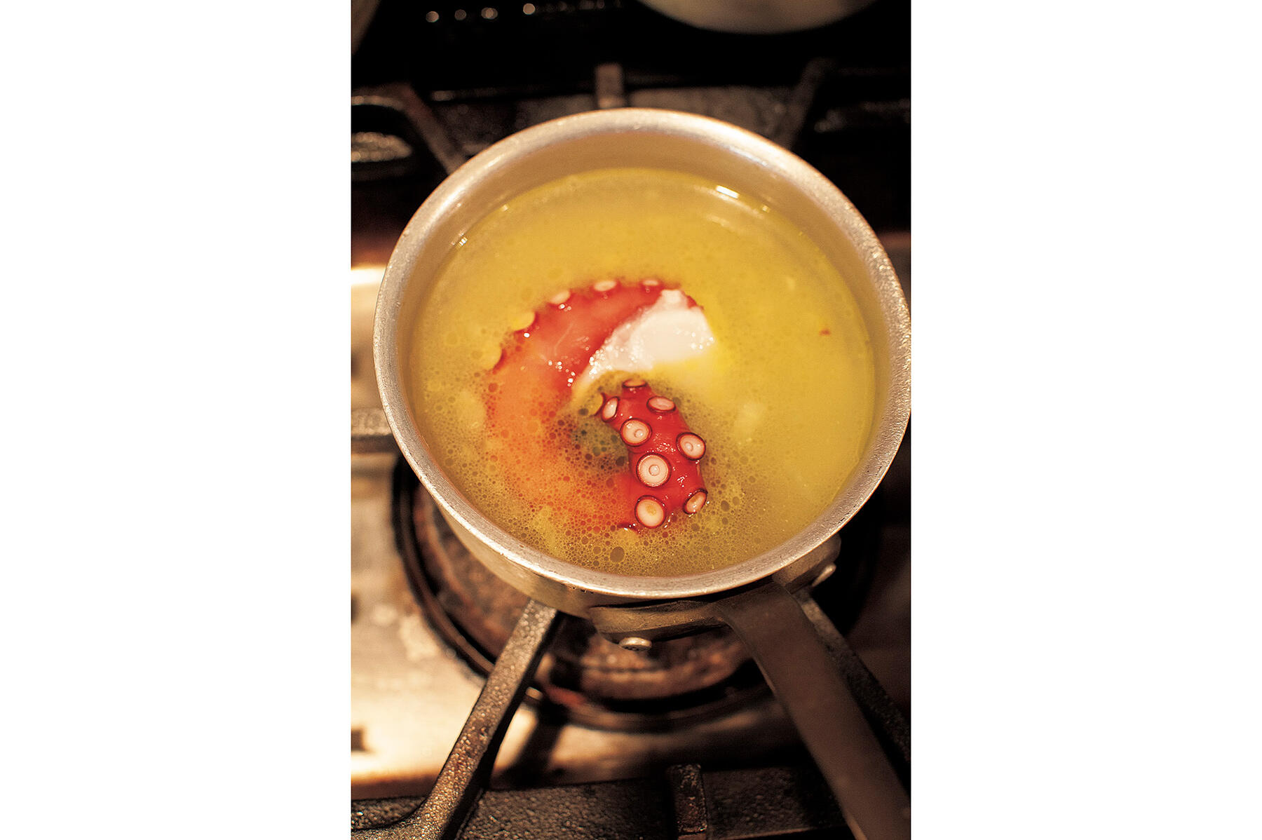 材料に火を通す