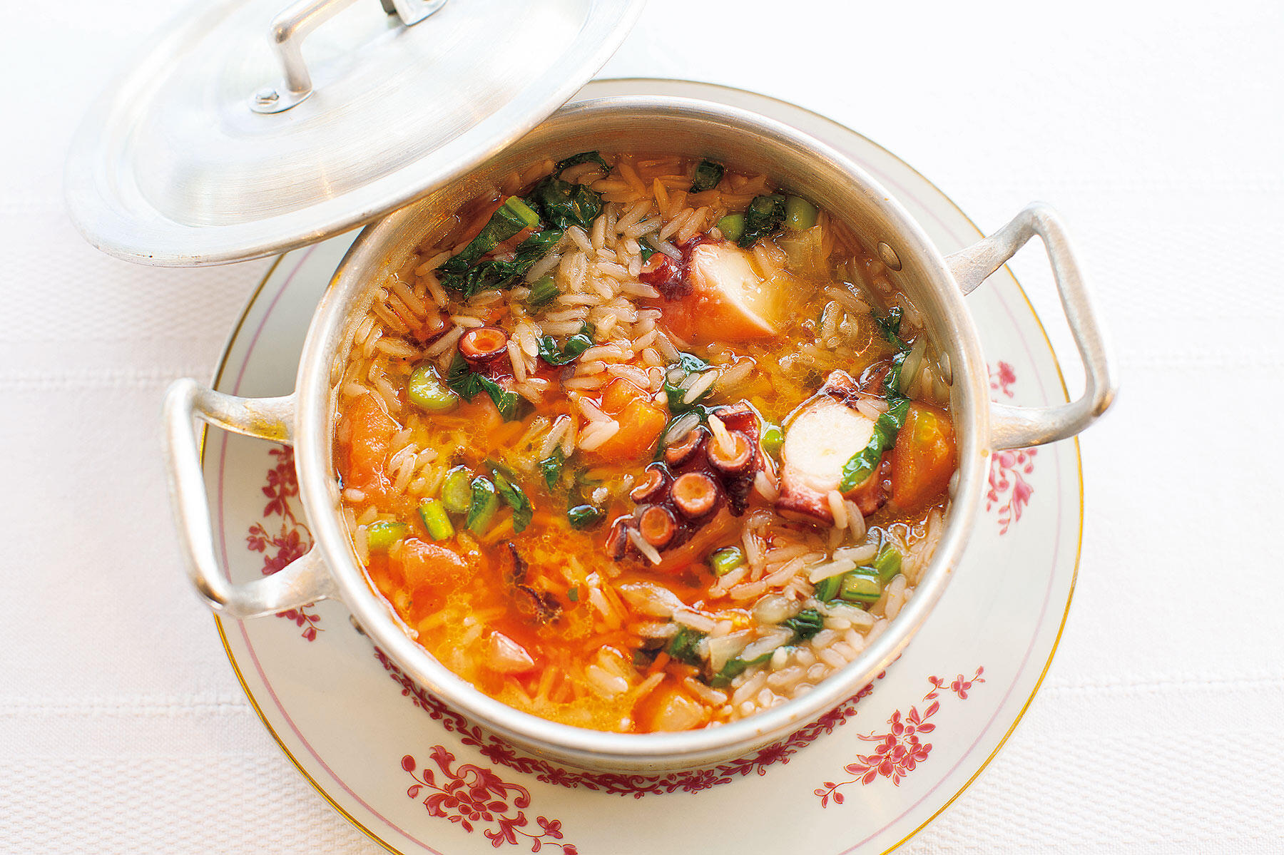 大人気ポルトガル料理店「クリスチアノ」直伝“サラサラたこの炊き込みご飯”