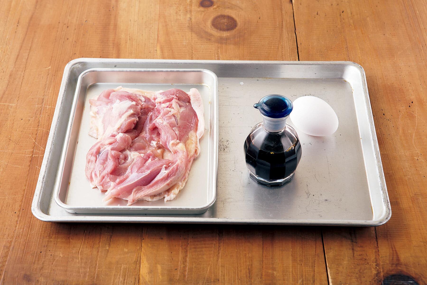 鶏ももから材料