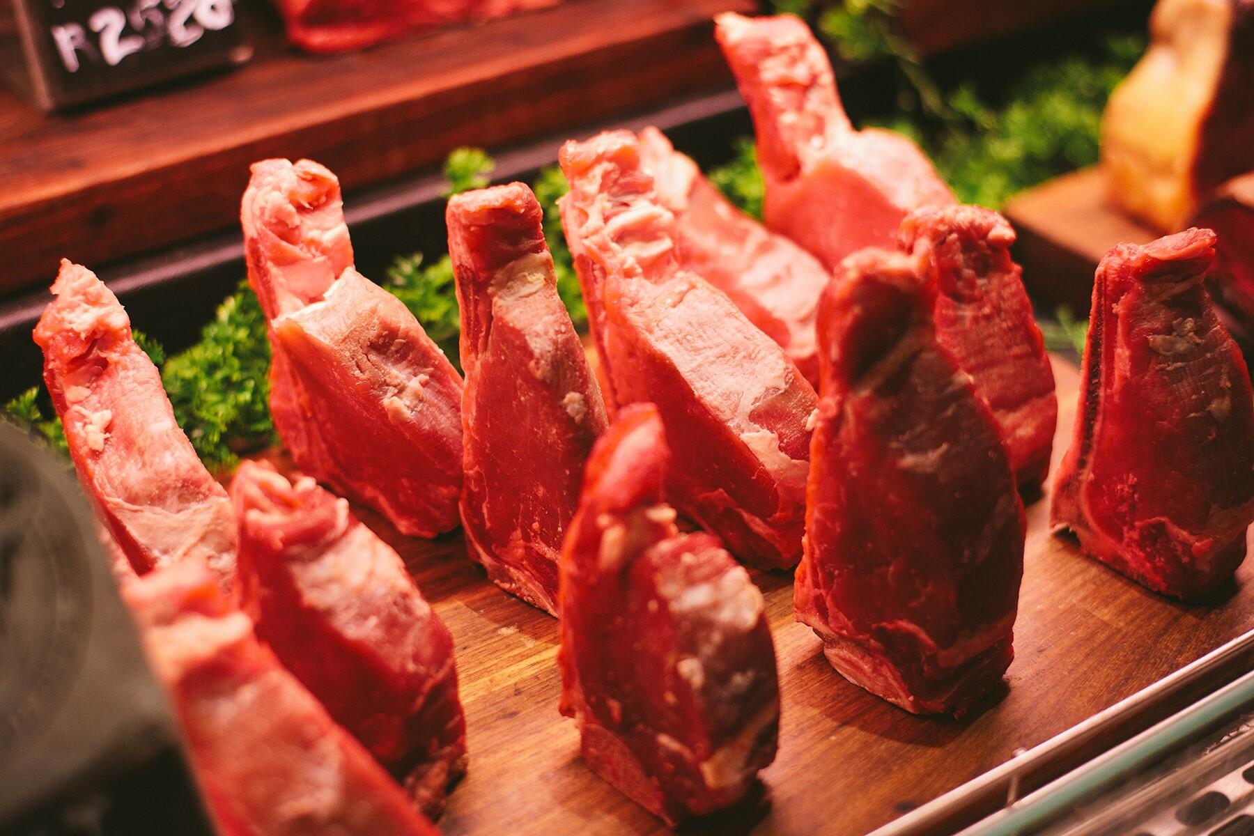 南アフリカ・ヨハネスブルグのTボーンステーキ