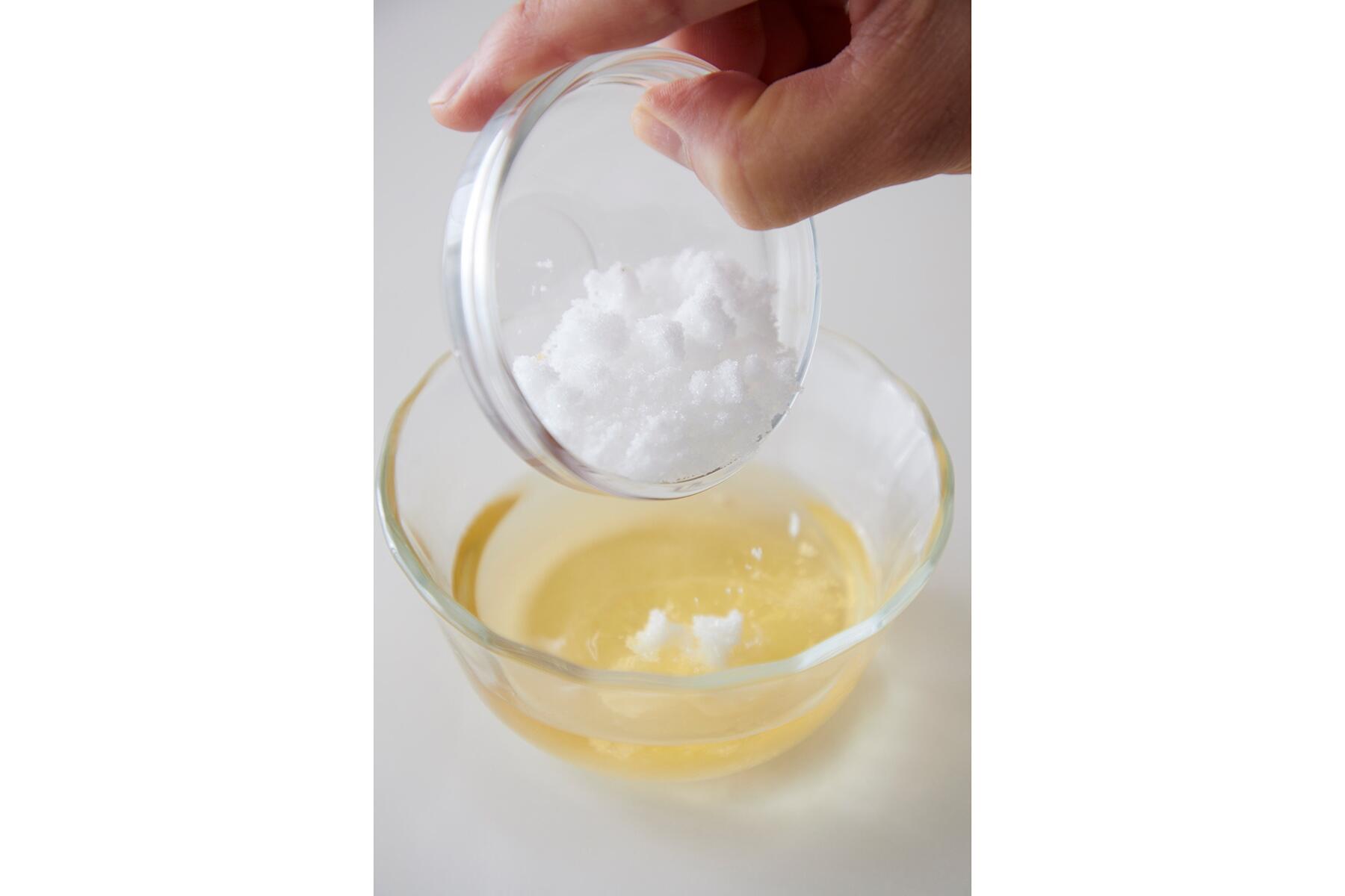 酢飯の合わせ酢をつくる