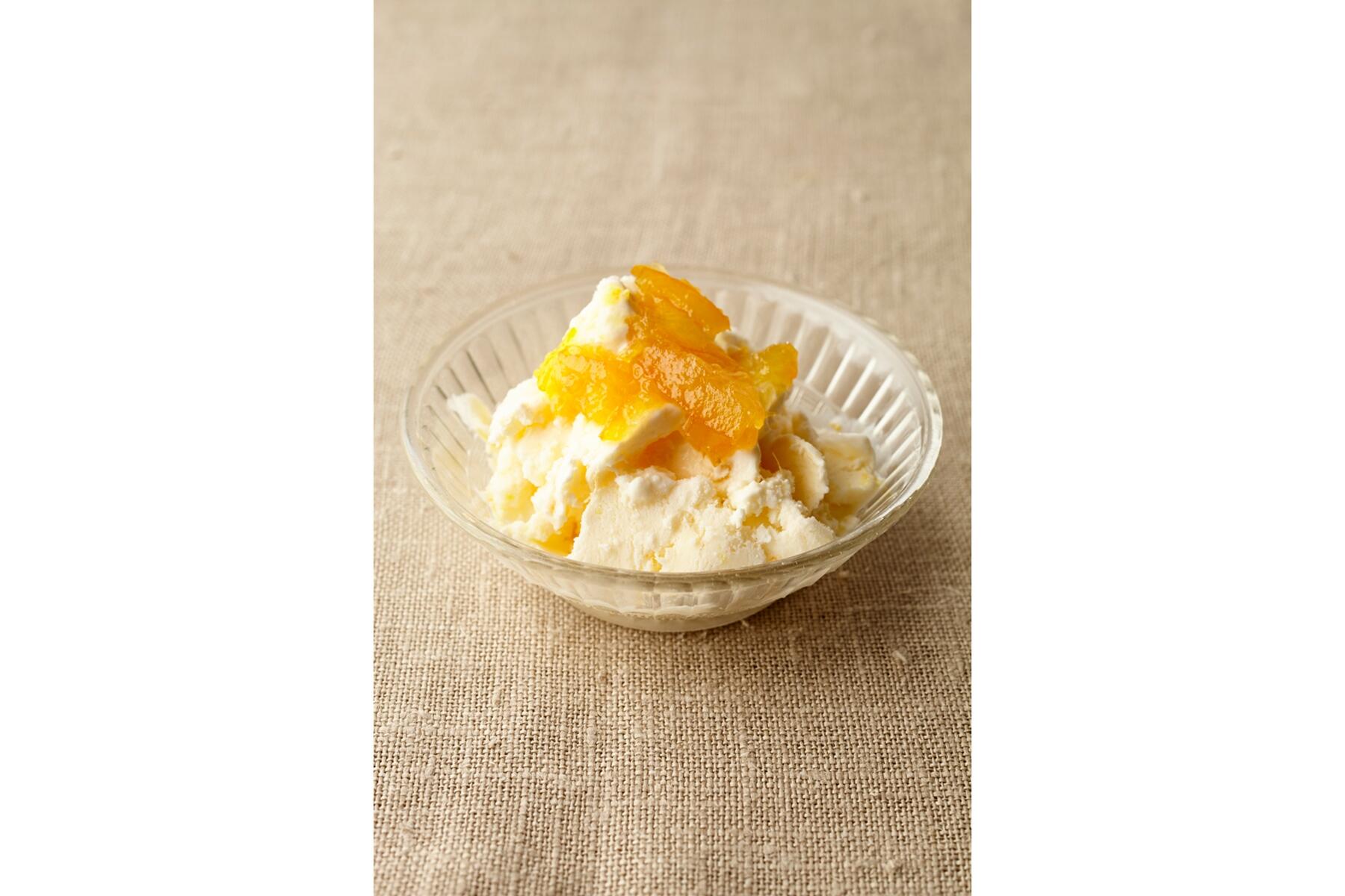 マーマレードヨーグルトアイス