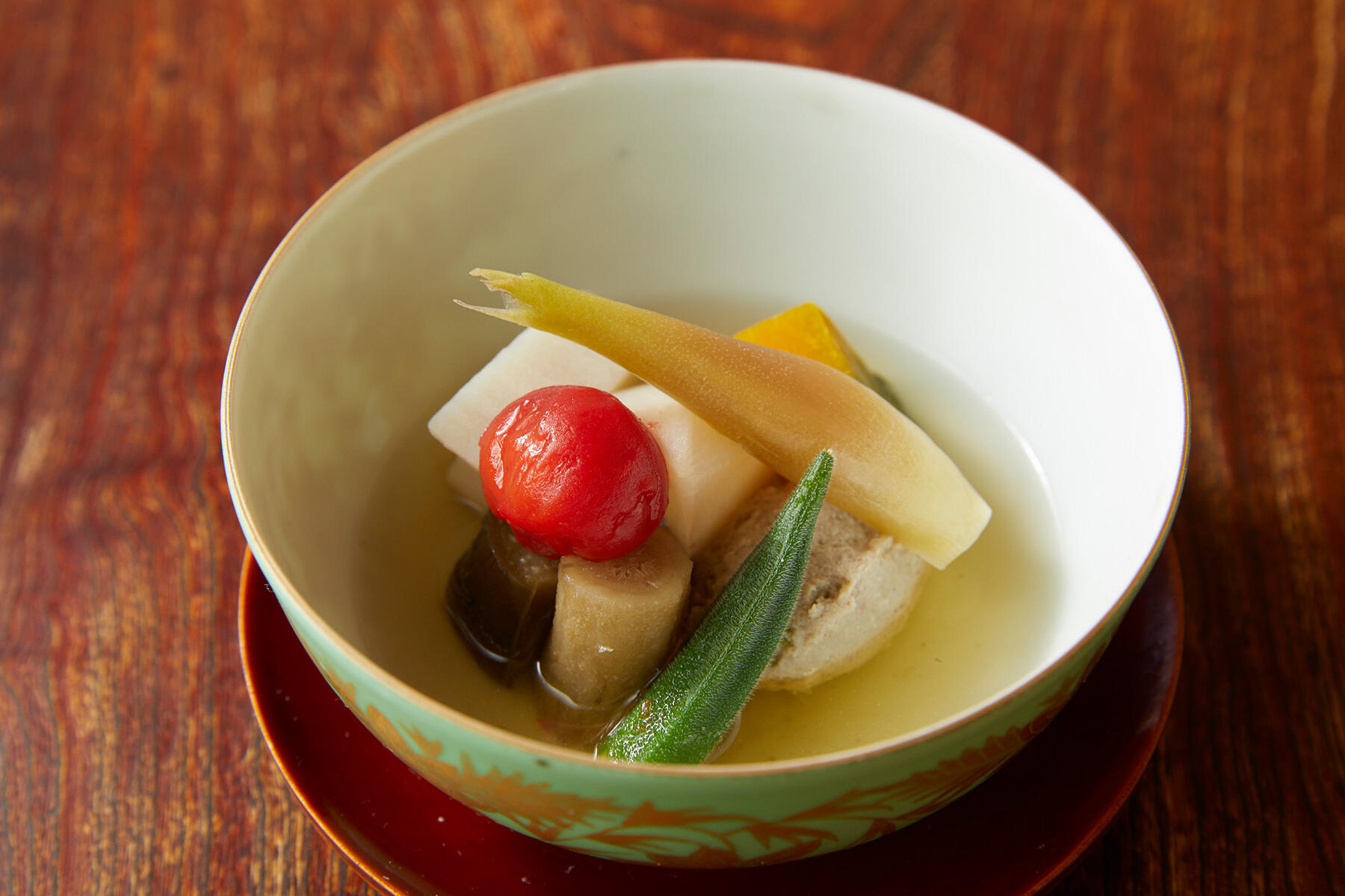 野菜の炊合せ1,000円。