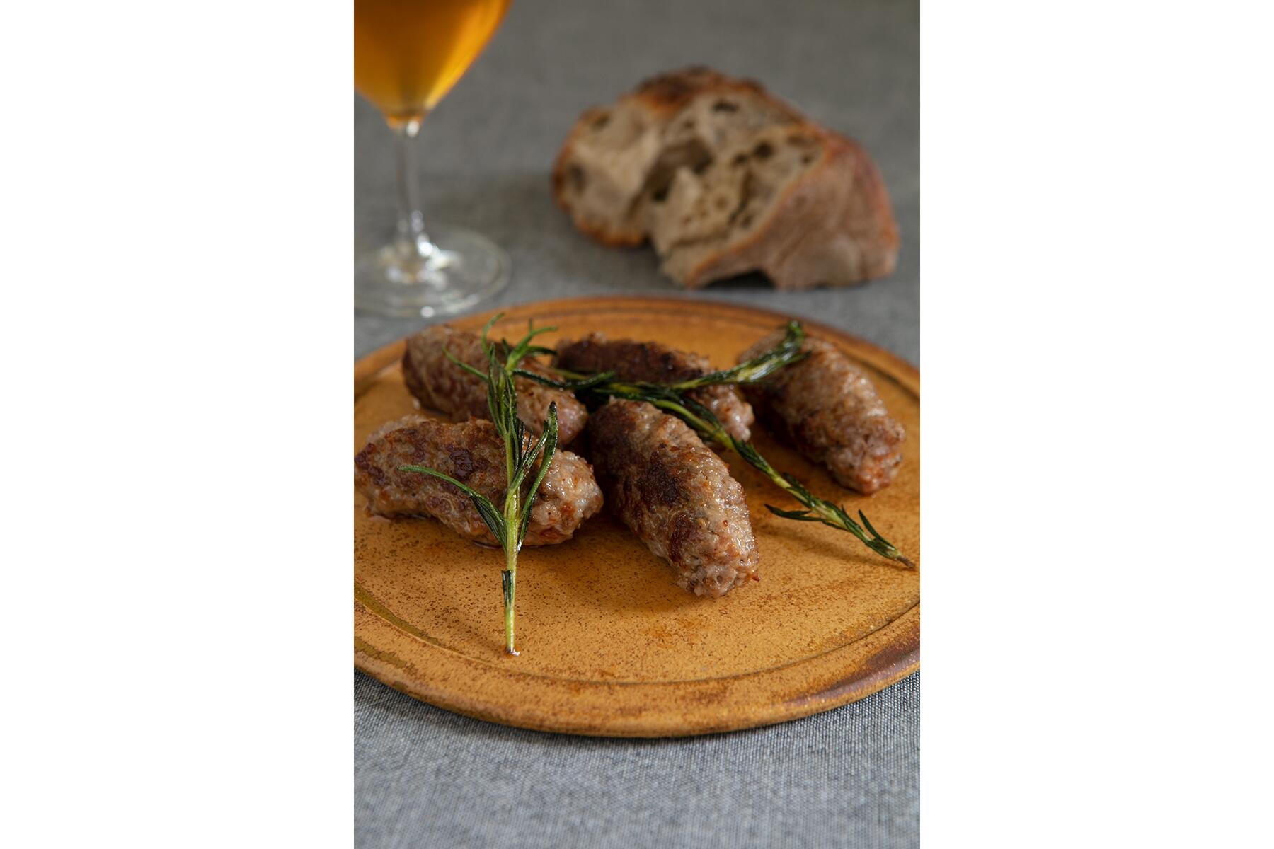 クミン風味のサルシッチャ