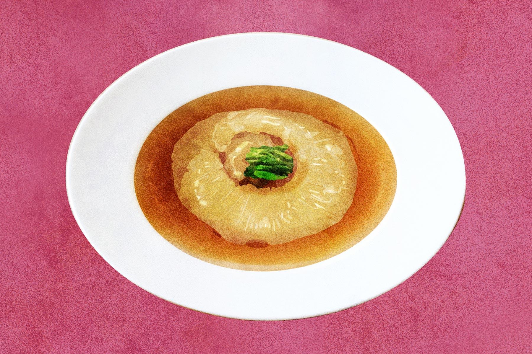 怪魚レシピ【フカヒレスープ】