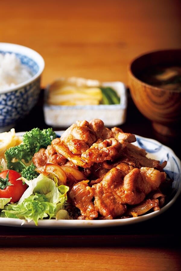 日本一の定食屋「菱田屋」の“豚肉生姜焼”