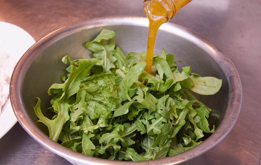 鶏胸肉のサラダ