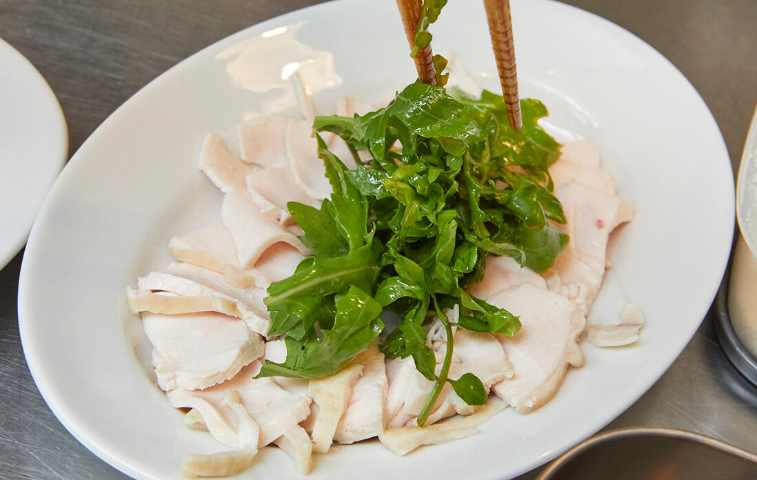 鶏胸肉のサラダ