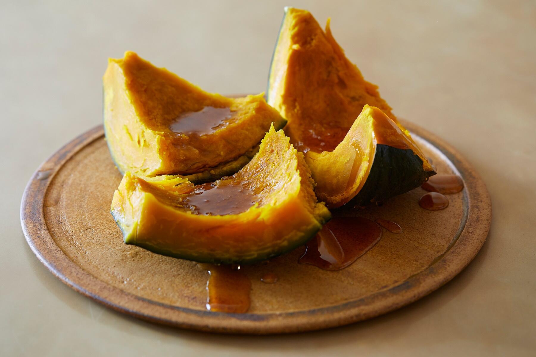 メープルシロップをたら~り