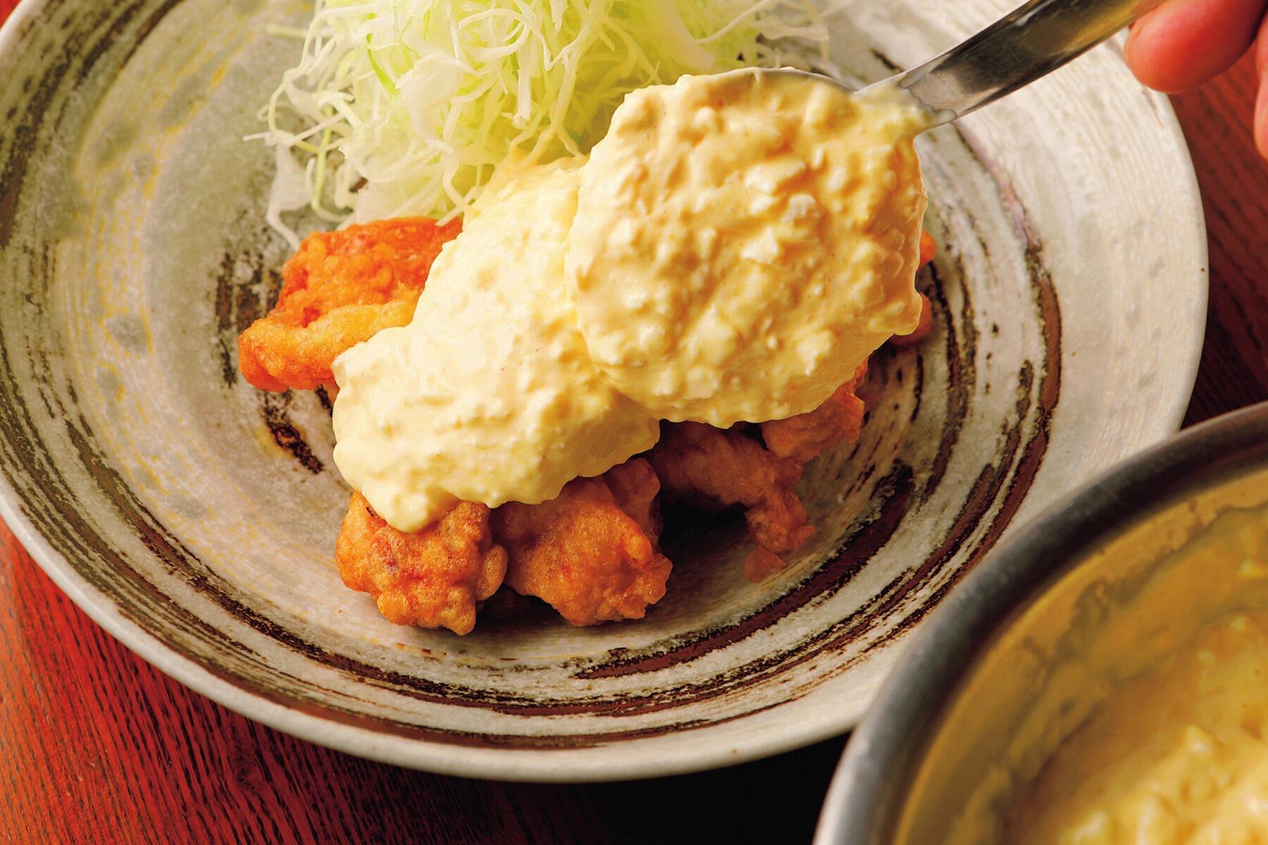 たっぷりタルタルの“チキン南蛮”