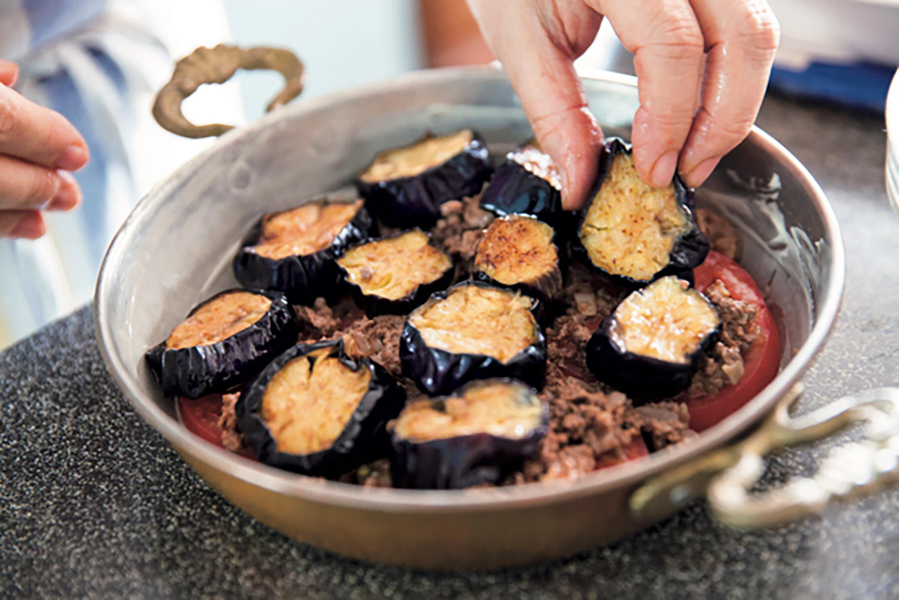 オーブンで焼く