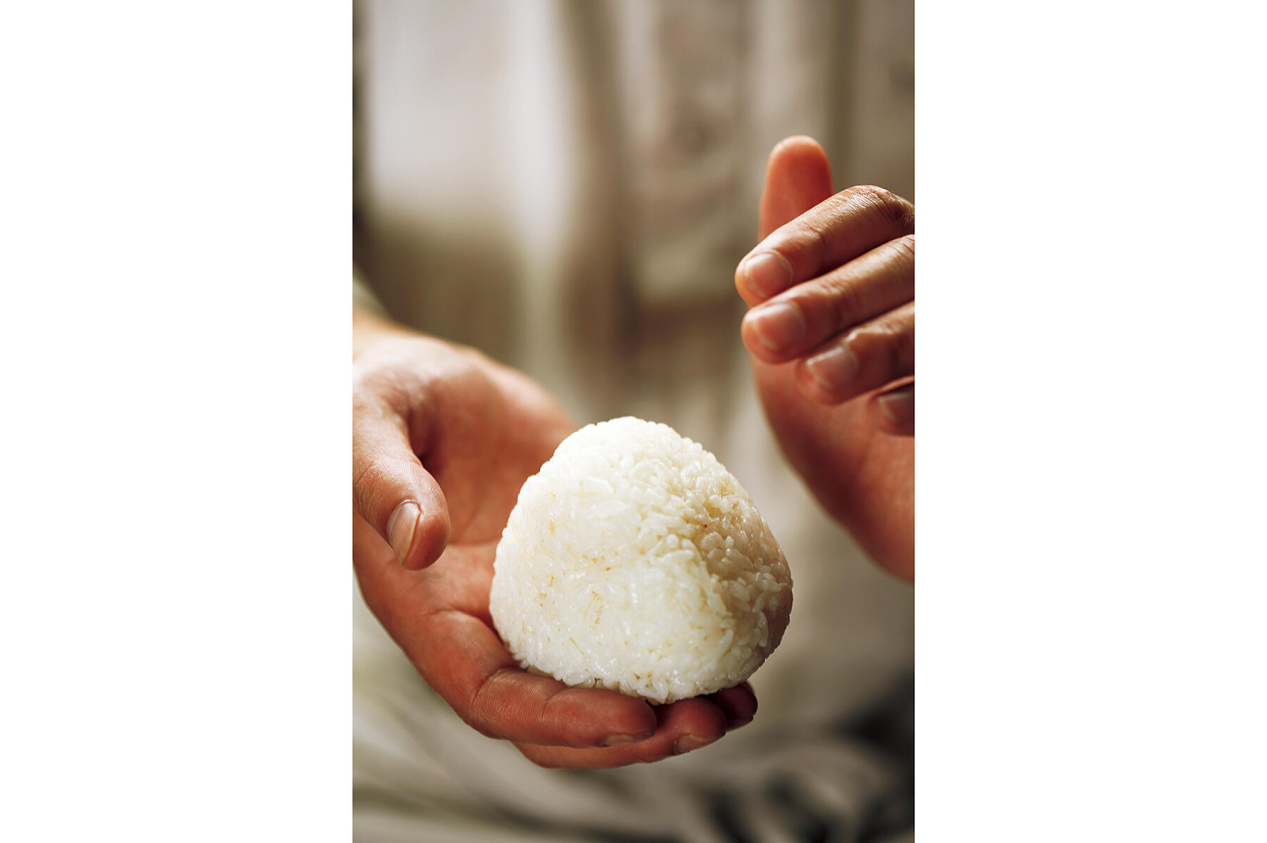 おにぎりをつくる