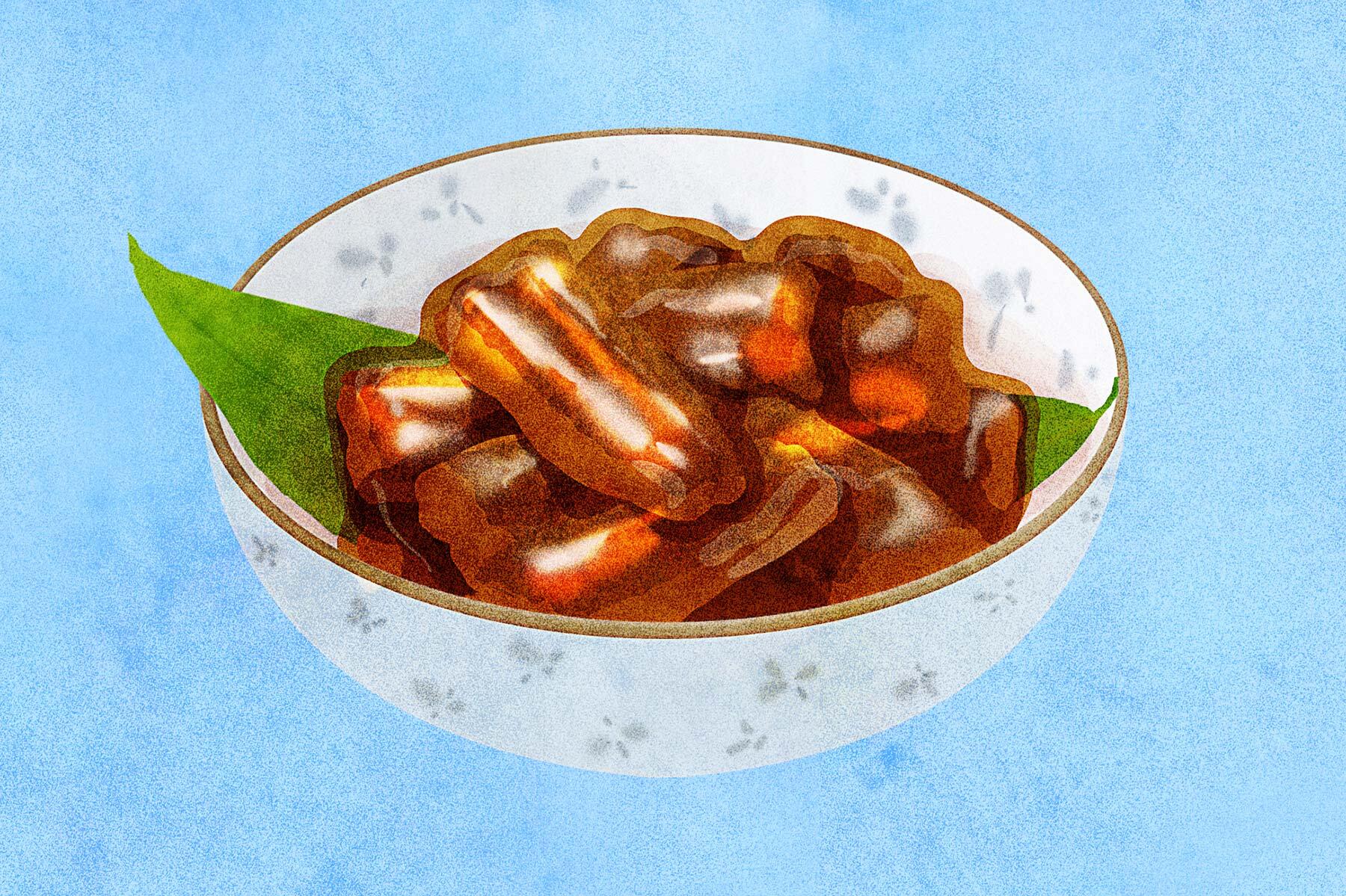 メゴチの煮こごり