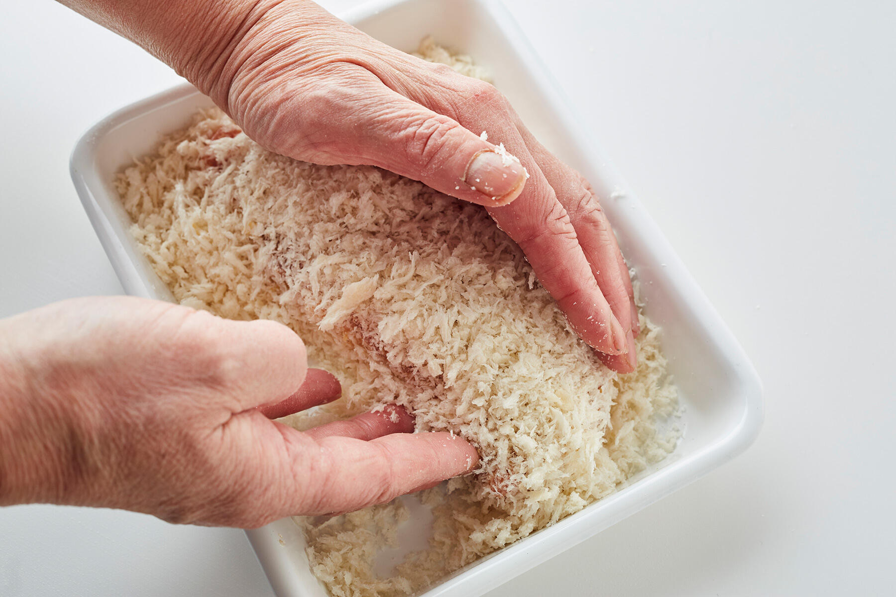 パン粉をつける