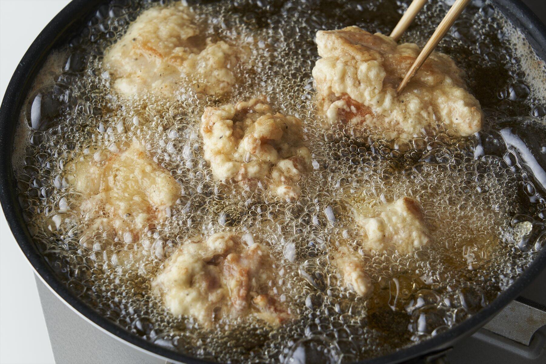 高温にして仕上げる