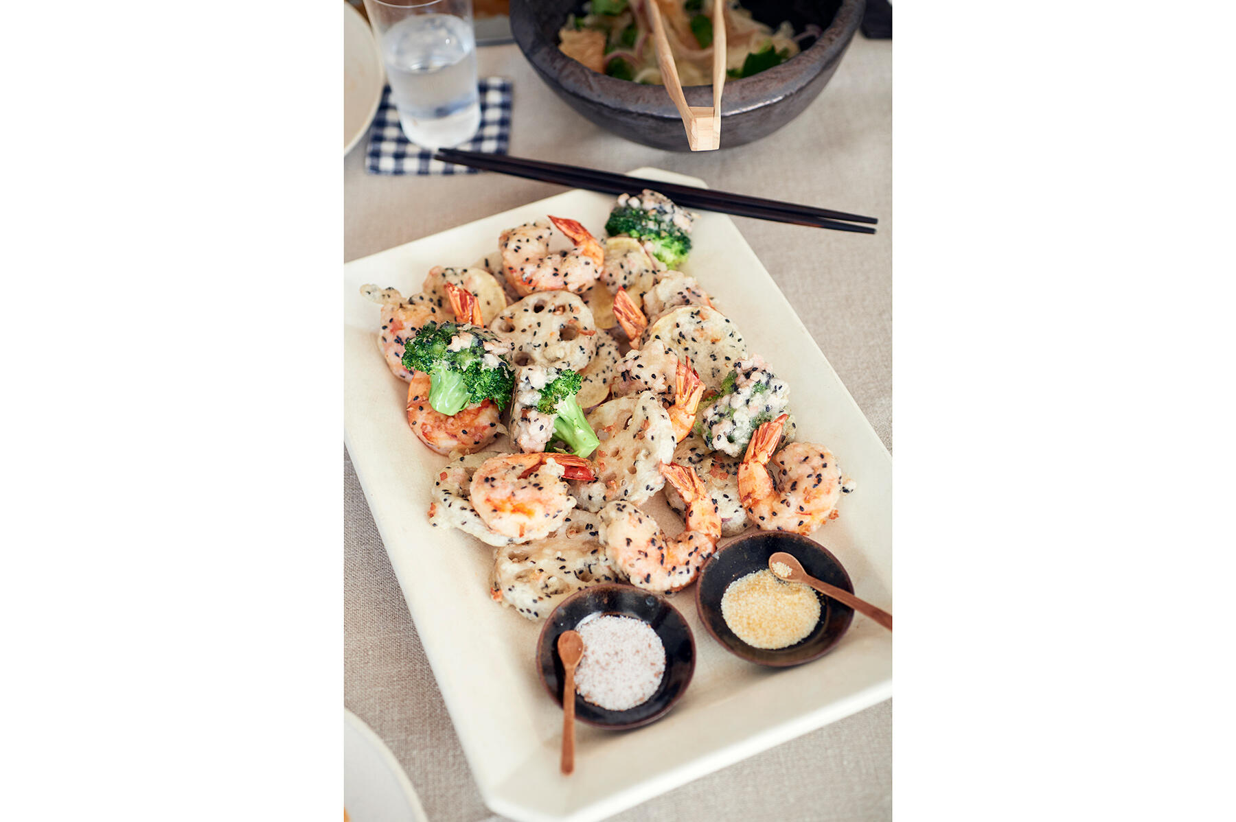 ふんわり衣の中華風フリッター