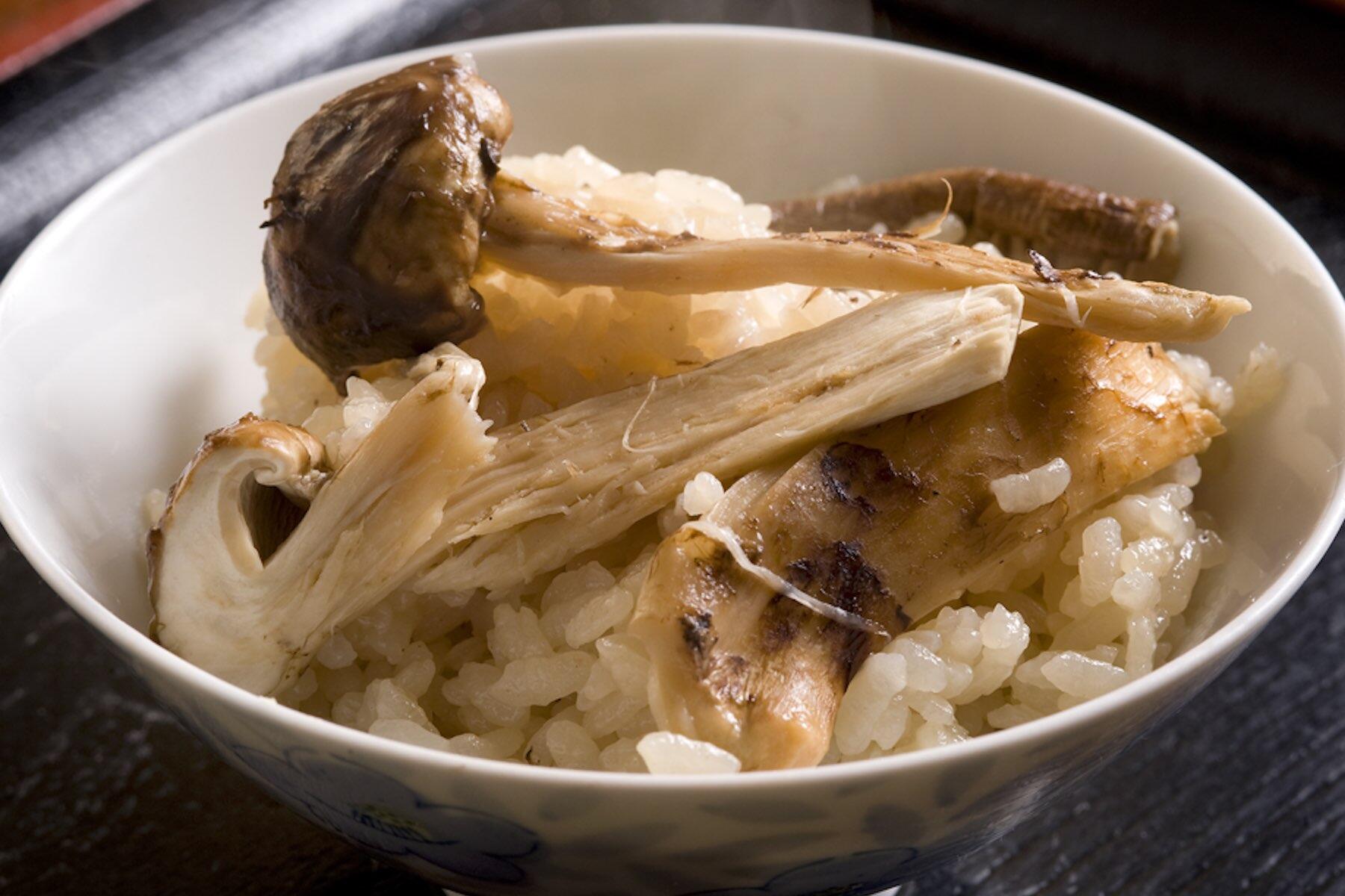 松茸ご飯
