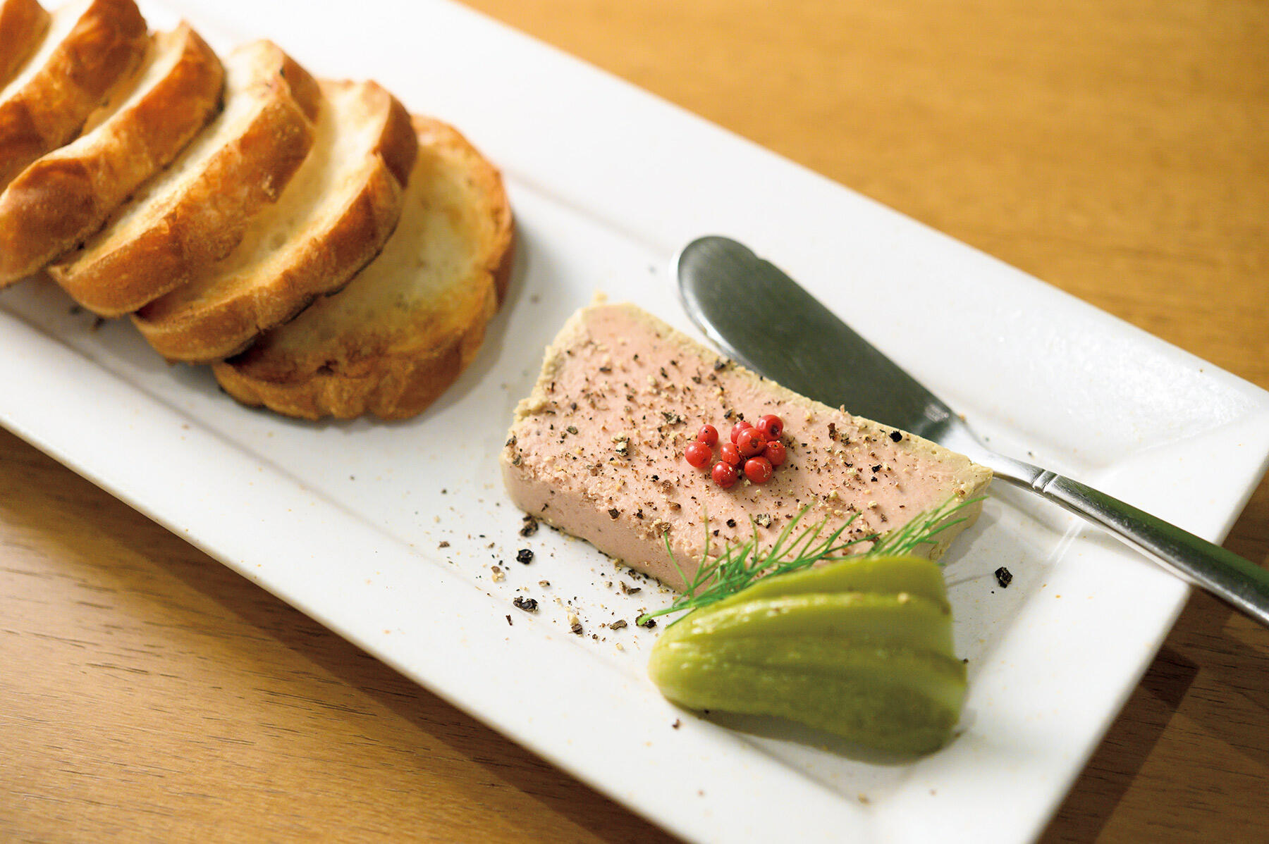 フォアグラと鶏レバーのパテ