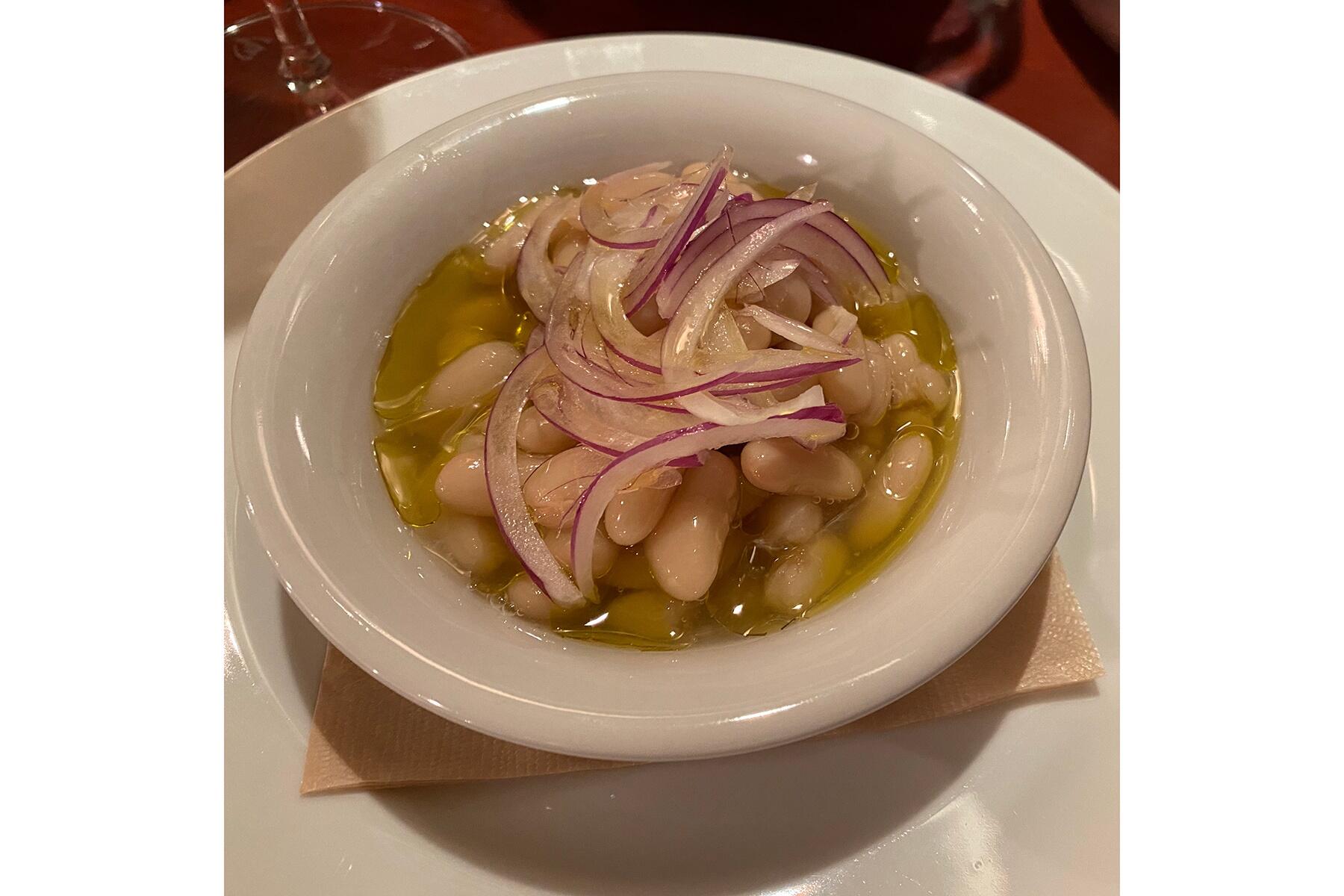 神泉のイタリアン「オルランド」の豆の煮込み