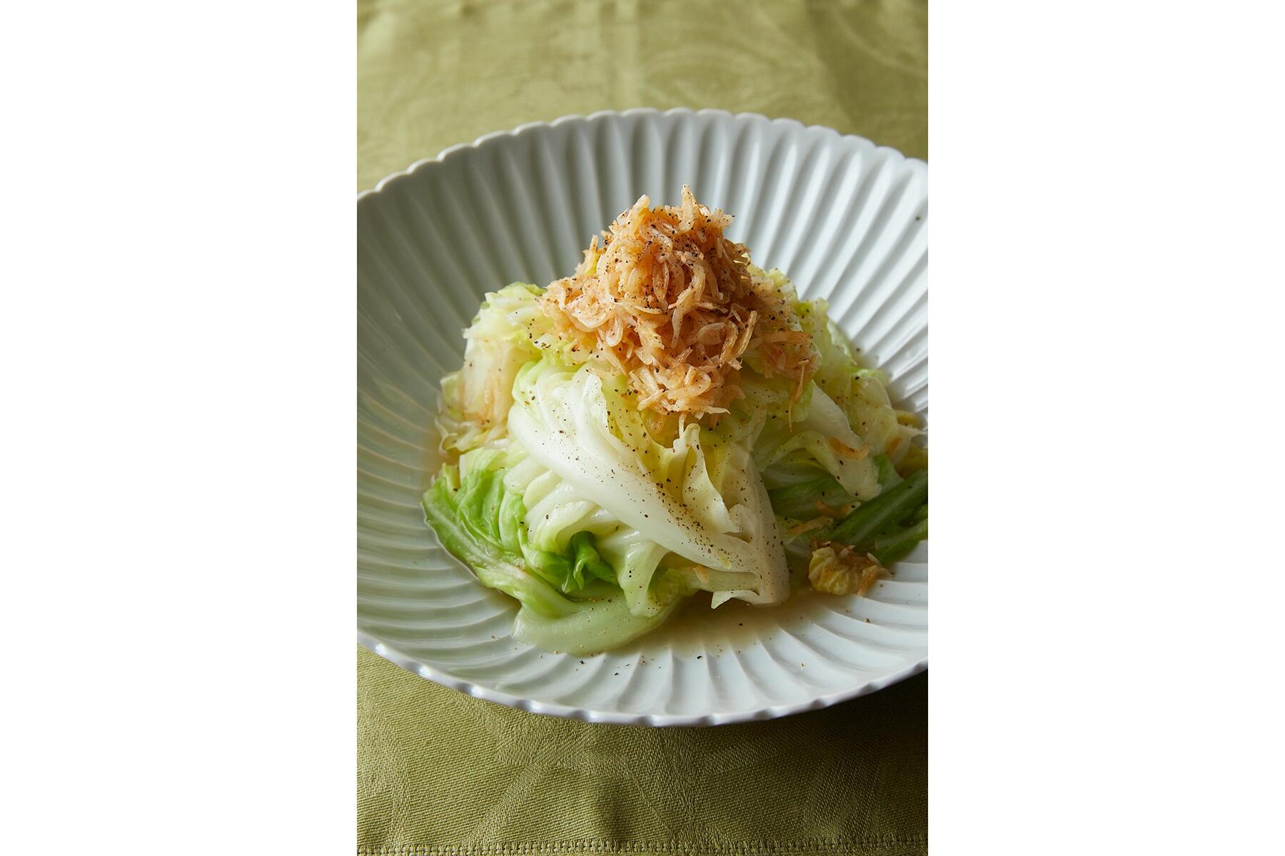 新星無限キャベツ!“キャベツと干し海老の煮物”