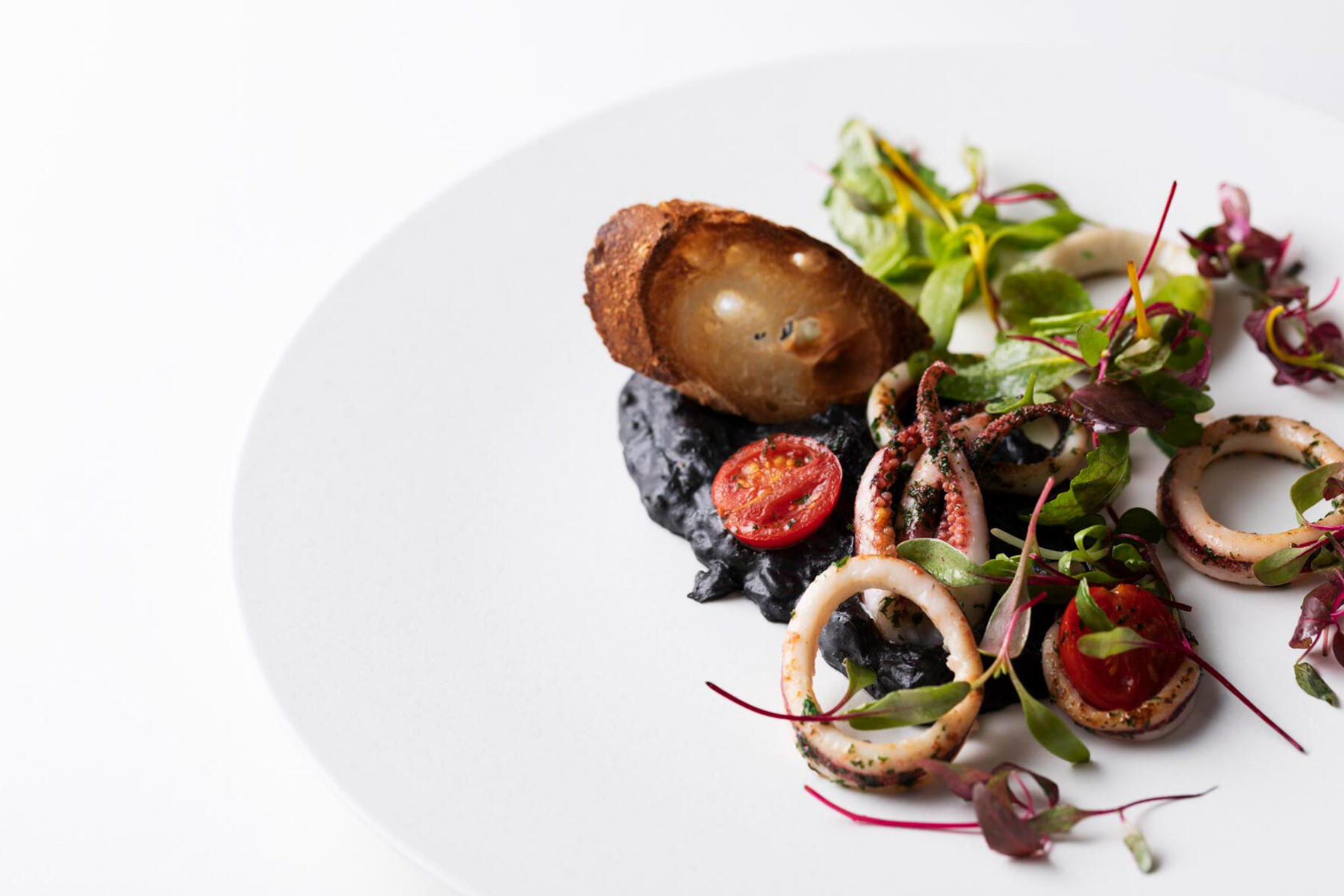 タラの真っ黒なブランダード