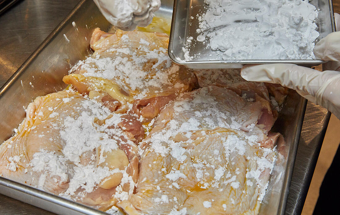 油淋鶏のつくり方