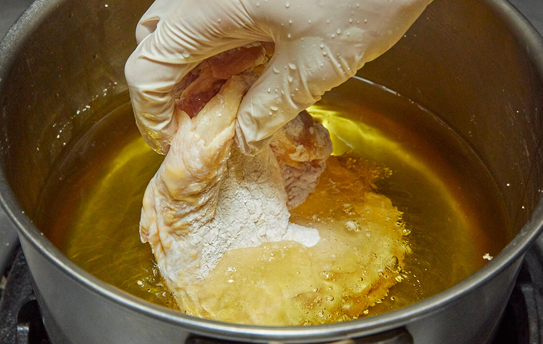 油淋鶏のつくり方