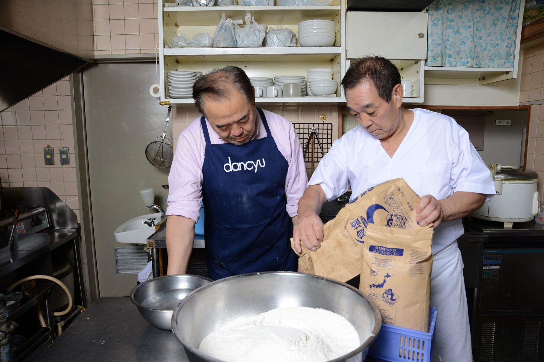 店主の野崎さん