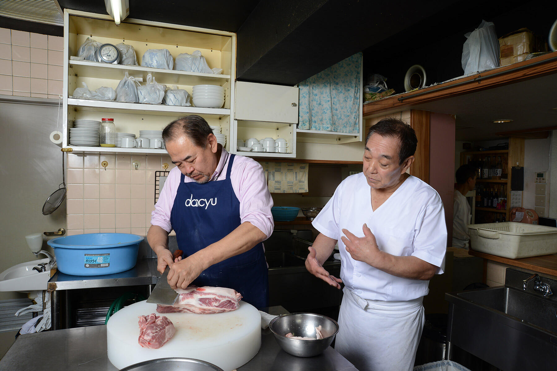 肉の下ごしらえ