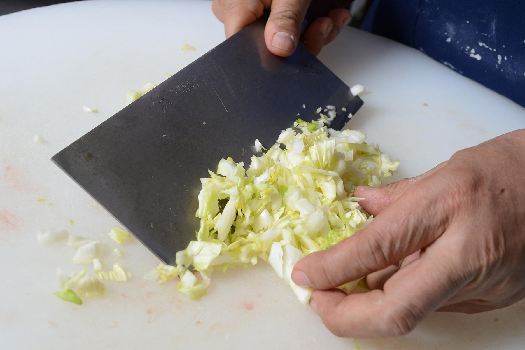 野菜の下ごしらえ