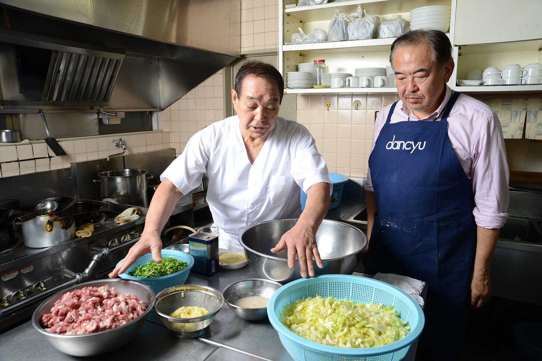 野菜の下ごしらえ