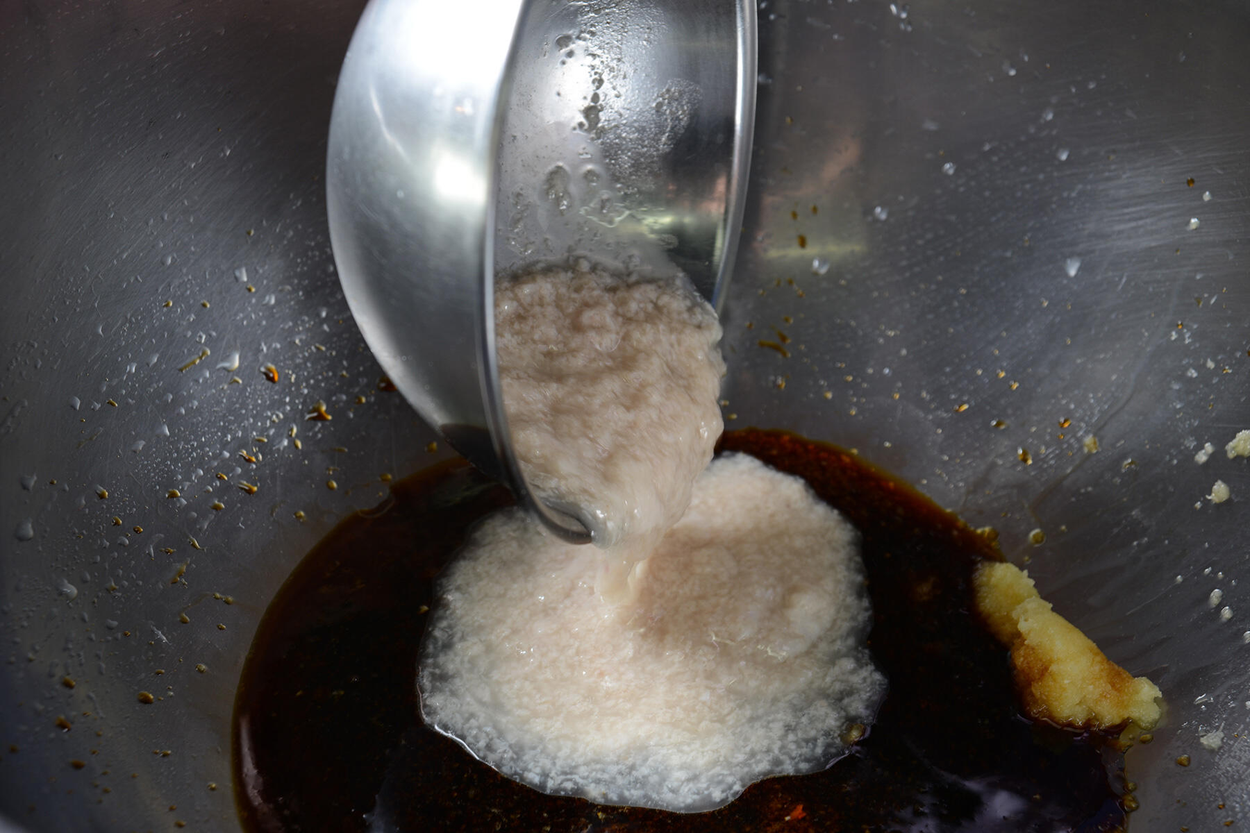 調味料を準備する