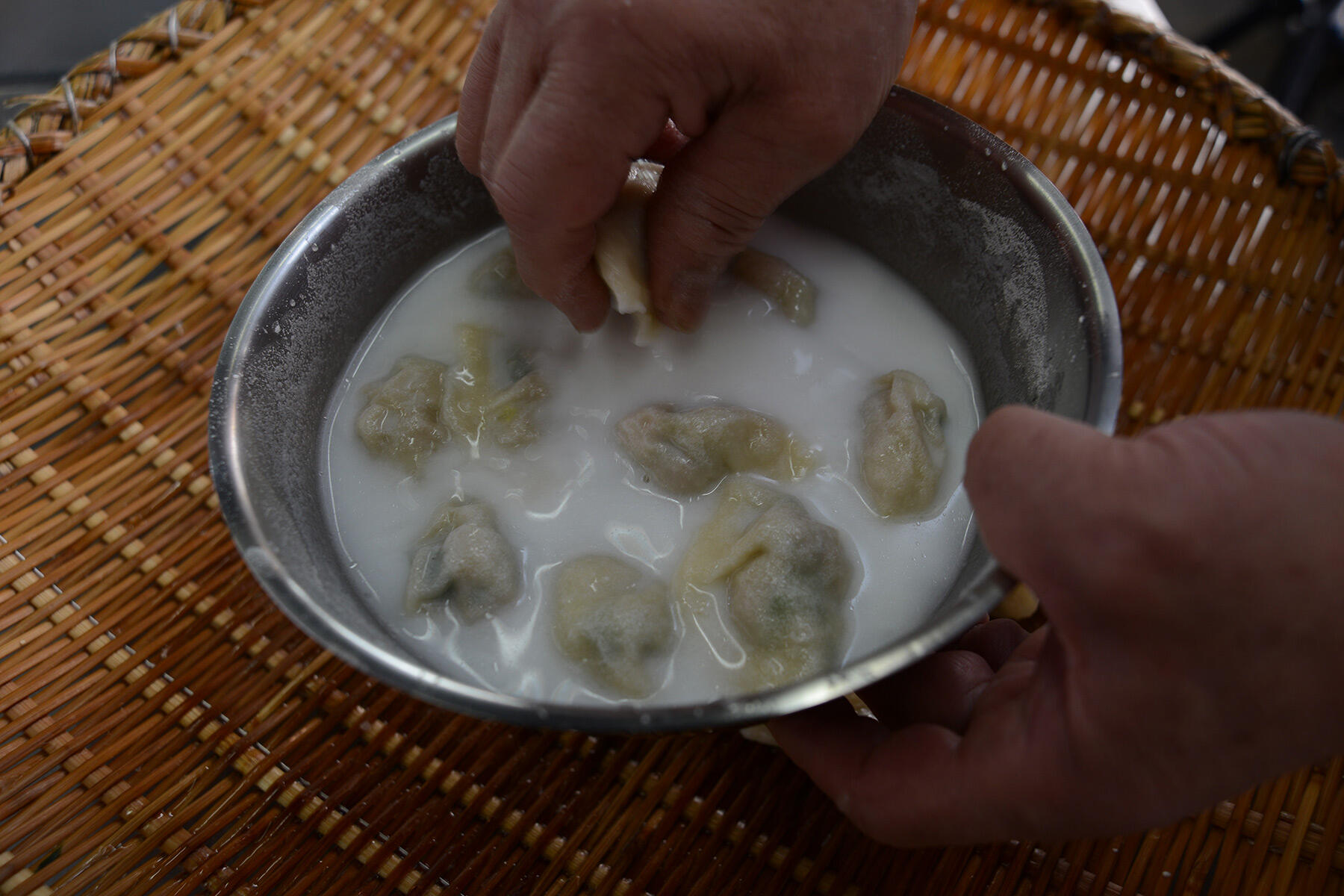 コーティングする