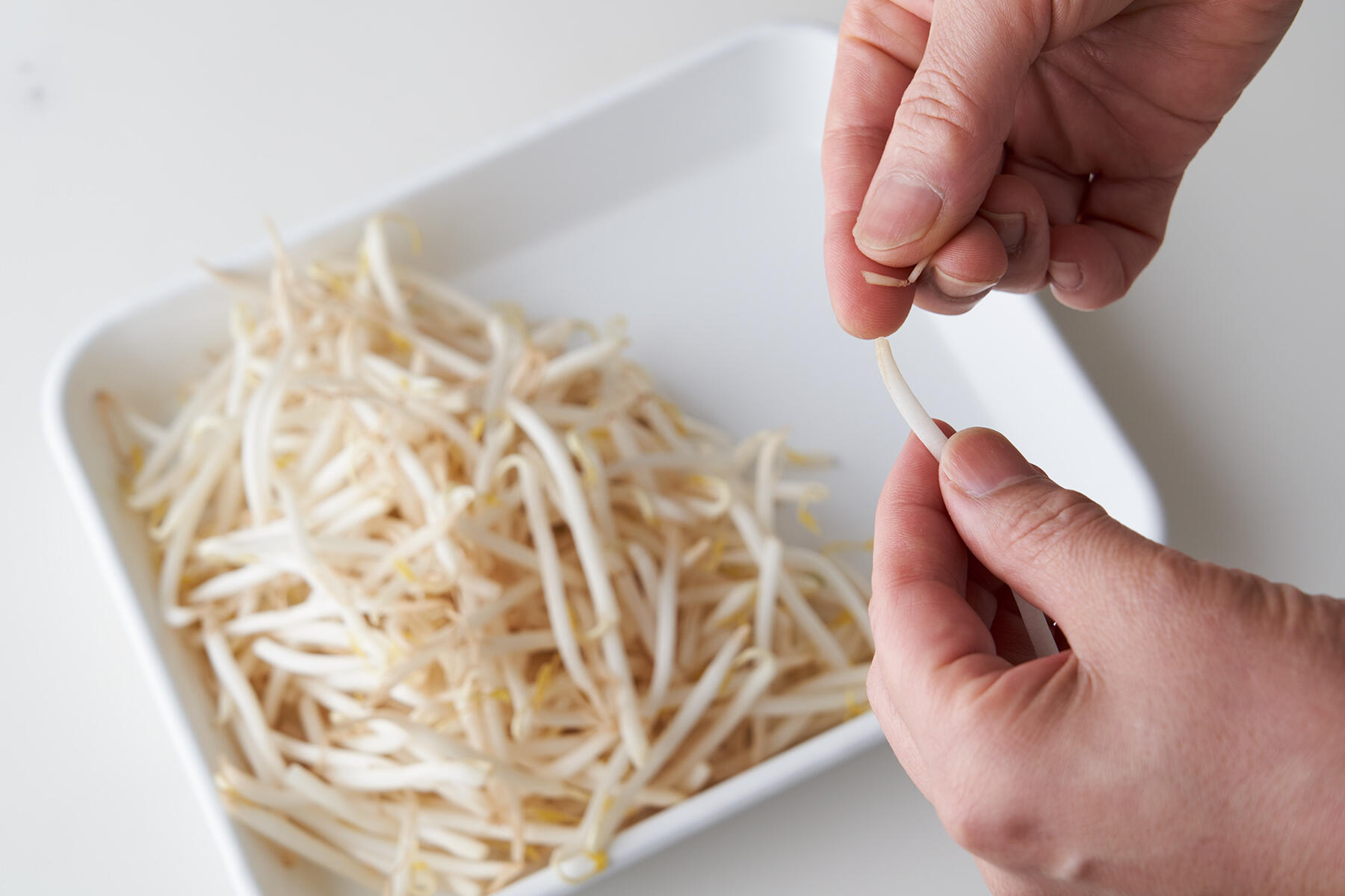 野菜の下ごしらえ