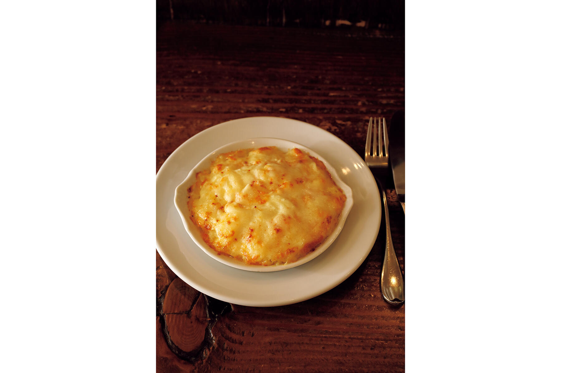 濃厚でクリーミーなのじゃがいものグラタン