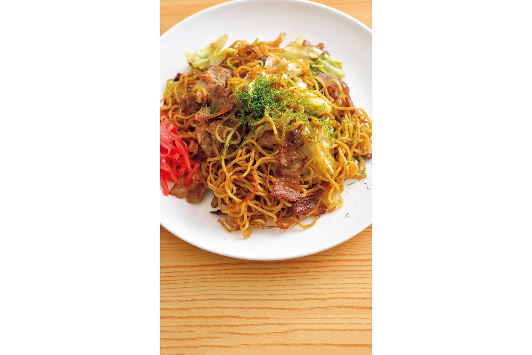 dancyuが薦める基本の焼きそばのつくり方