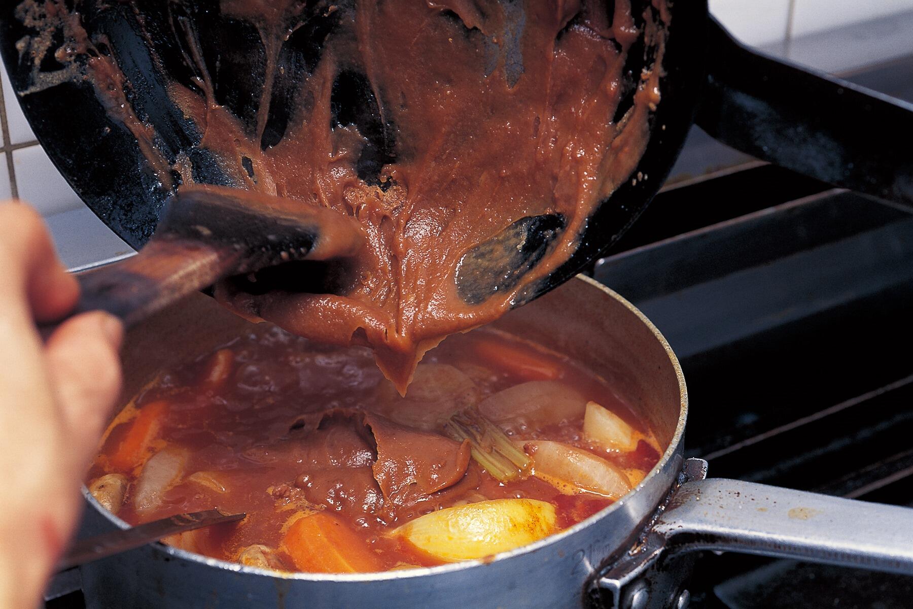 ブールマニエをつくって、加える