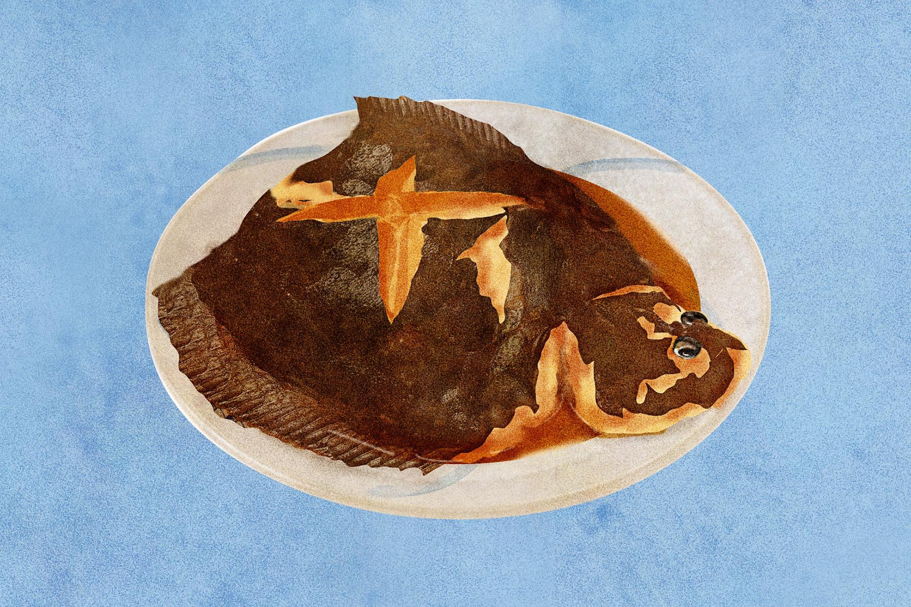 ババガレイの煮つけ