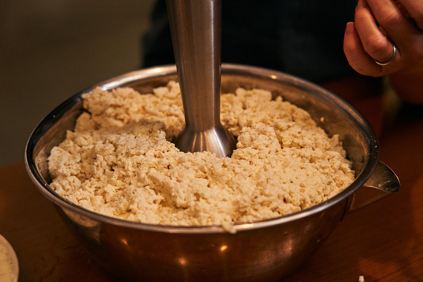 ペースト状にする