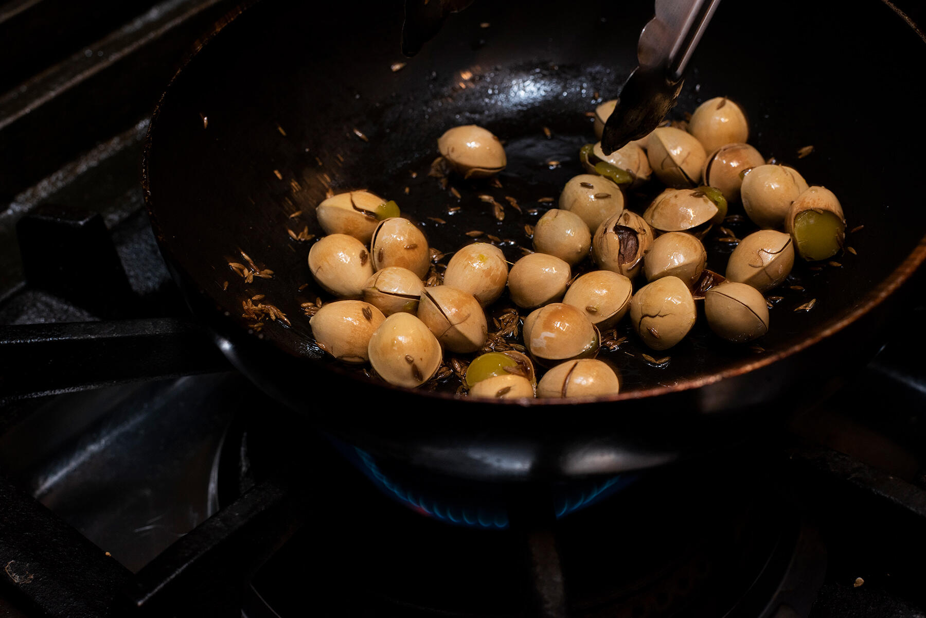 銀杏クミン炒め