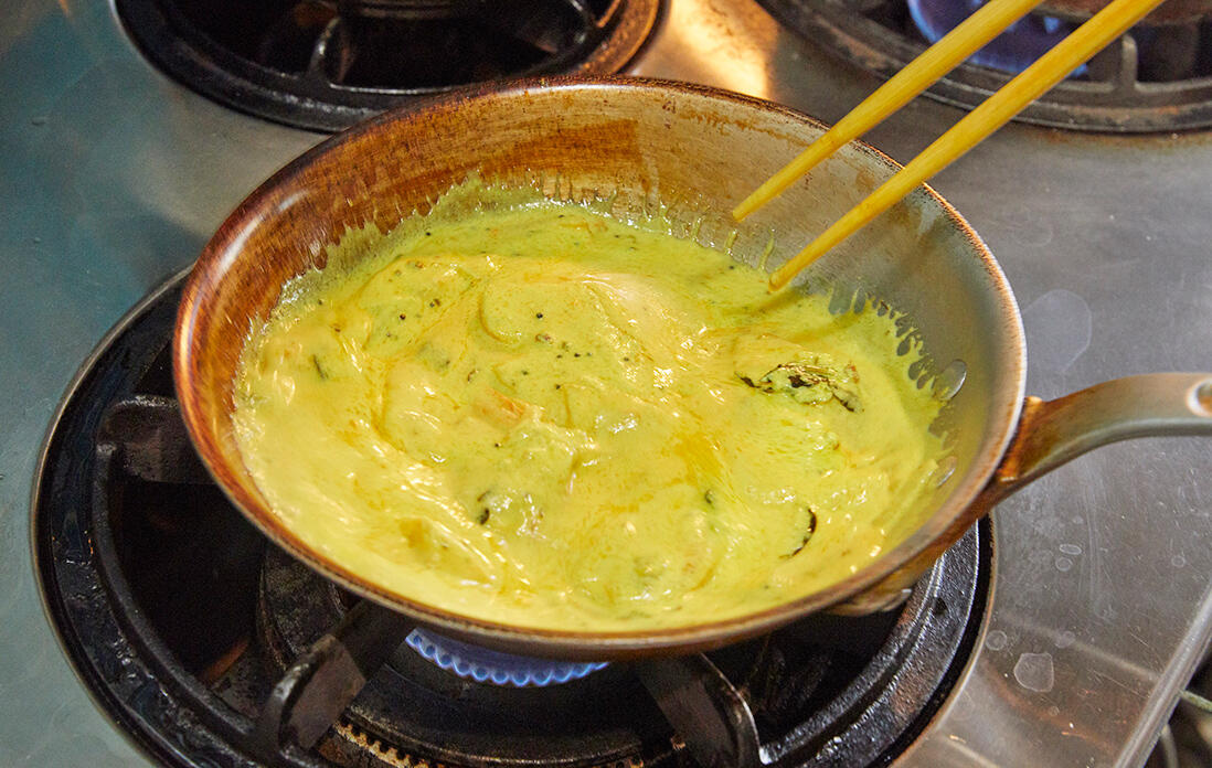 カレーパスタのつくり方