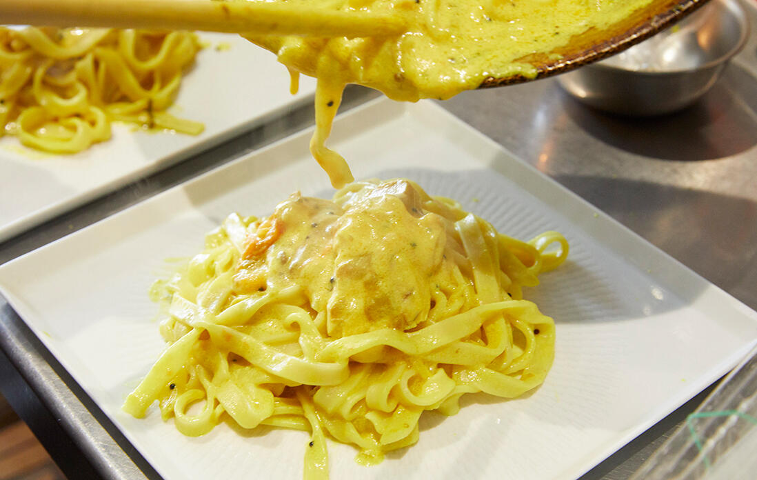 カレーパスタのつくり方