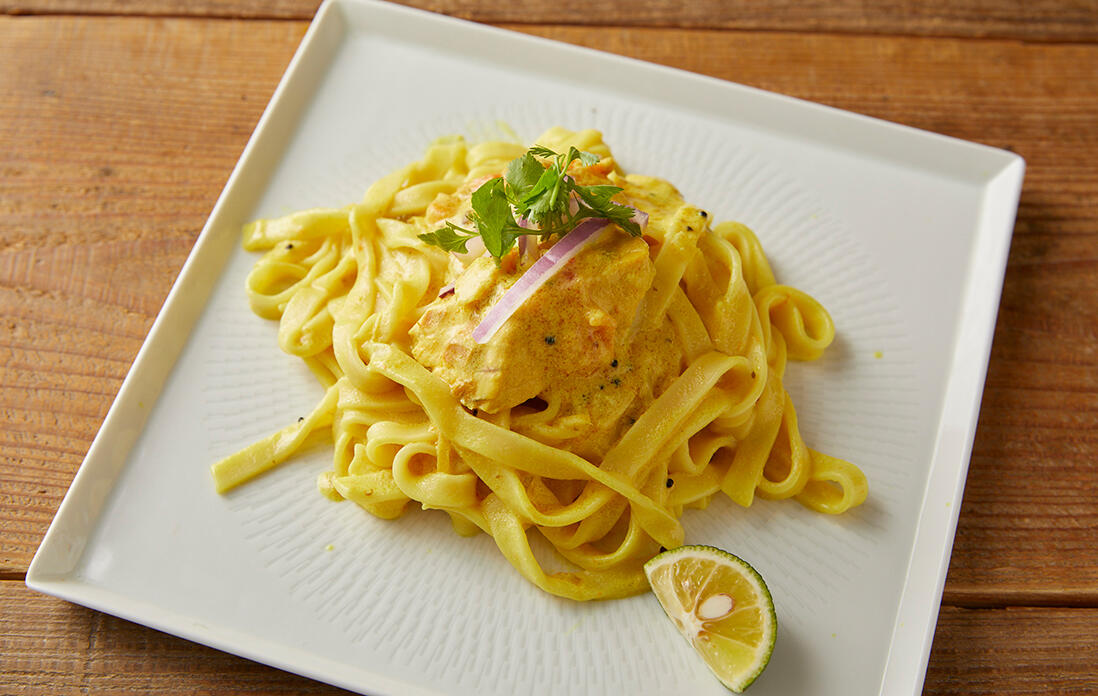 カレーパスタのつくり方